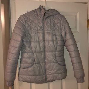 Llight blue ululemon light jacket